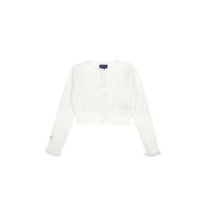 주니어 폴로 랄프로렌 가디건 313 934999 002 002 DECKWASH WHIT