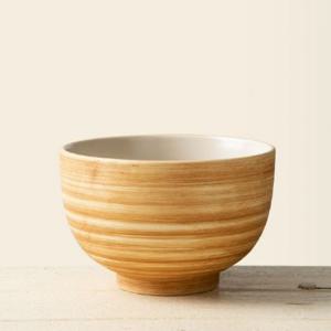 이천도자기 우디 주름면기 16cm 도기면기 세라믹면기 국물요리 덮밥그릇 국수그릇 원형볼 도자기면기 냉면