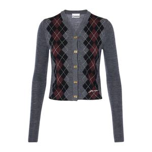 26SS 가니 아가일 가디건 K2284 523