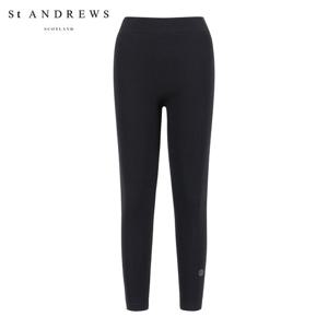 [세인트앤드류스] 여성 별 심볼 핫픽스 골조직 기모 레깅스 821E4UW072_BK