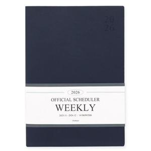 인디고 다이어리 2026 오피셜 빅 위클리 스케줄러 (네이비)