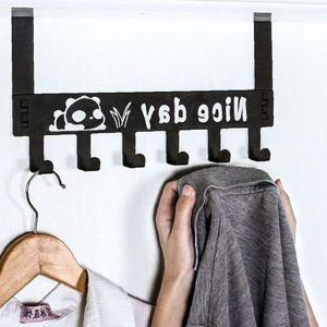 좋은날 옷걸이 도어 후크 ( 블랙 ) 방문 행거