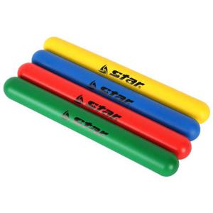 스타 폼 릴레이 바톤 (4개입) ZR230 바통 이어달리기 달리기 계주 운동회 체육 스폰지봉 스펀지봉 바턴