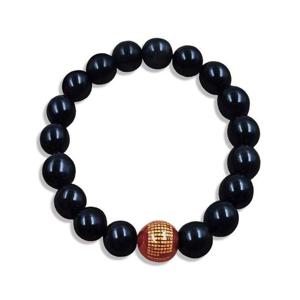 반야심경 흑요석 염주 팔찌(13mm) 염주팔찌 염주 불교팔찌 불교 팔찌 불교용품 패션염주 남자염주팔찌 흑요석 반야심경