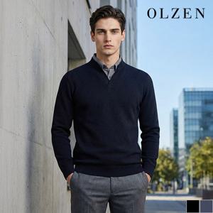 [올젠] 셔츠 레이어드 니트 (ZPE1ER1501)