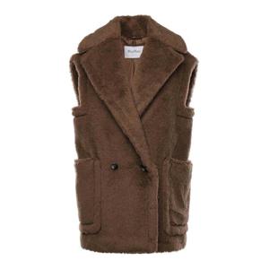 [MAX MARA] 라프리마 여성 베스트 알파카 앤 울 테디 252128E20 Brown /8
