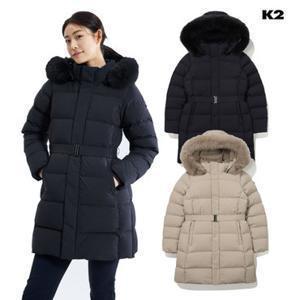 [백화점]K2 [택가 529,000원] KWW24578 여성용 시그니처 앨리스(ALICE) 미들 구스다운