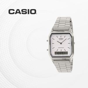 카시오 CASIO 남여공용 메탈 빈티지 전자 손목시계 AQ-230A-7D