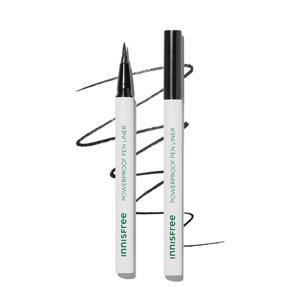 이니스프리 [1 + 1] 파워프루프 펜 라이너 1호 블랙 0.6g 2개