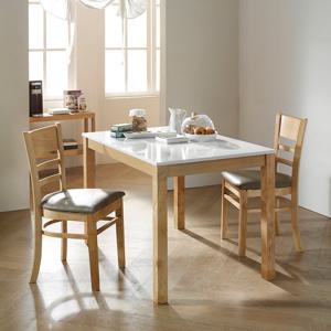 동서가구 케빈 하이그로시 4인용 식탁 테이블+의자2 DF903777