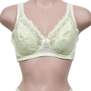 화사한 레이스 빅사이즈 노와이어 E컵 브라 볼륨 여성
