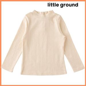 [리틀그라운드8] 룰라비(75C12-330-04)하프폴라골지티셔츠 아동여아상의 선물 데일리 코디룩 이너티 기본티