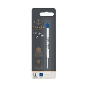 파카 볼펜심 큉크플로우 F촉 청색 0.8mm (1개)