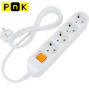 강원전자 PnK P062A 안전 멀티탭 4구 접지 1.5m 10A 강원전자 PnK P062A 안전 멀티탭 4구 접지 1.5m 10A