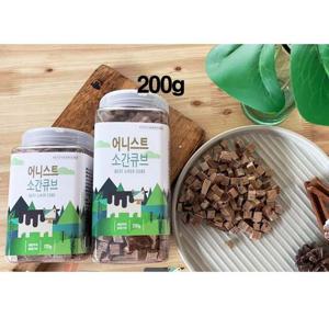 동결건조 큐브200g(통) 소간 애견 고양이 영양간식 강아지간식 고양이간식 훈련간식 칭찬간식 큐브간식 애완동물용품 반려동물용품 개간식 펫간식
