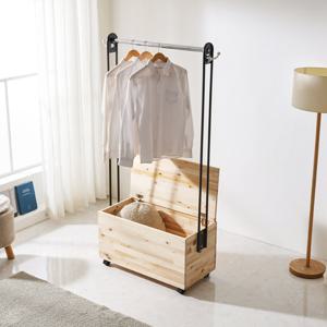 파로마 네오 케이모 뚜껑 수납 800 이동식 일자 행거 NES1755