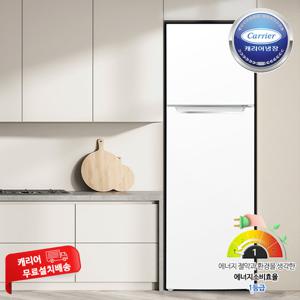 캐리어 1등급 301리터 2도어 가정용 사무실 일반 냉장고 KRNT301WEM1 공식인증점 전국무료설치