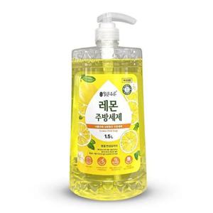 맑은하루 베이킹소다 레몬 주방 세제 1.5L