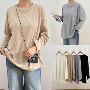 나야홍 / 위쉬몰 BA 쫀쫀넥라인무지티셔츠(V326H601) 빅사이즈