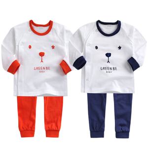 그린베베 영유아 봄여름용 땡별이 쟈가드내의(긴팔)