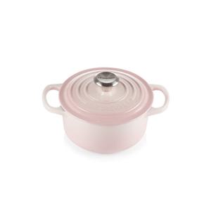 [르크루제]북유럽 컬렉션 시그니처 원형냄비16cm-쉘핑크