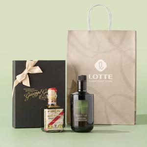 [구스토이탈리아][주세페주스티]5메달 큐 발사믹식초+[쿠아르투스] 올리브오일 500ml 세트