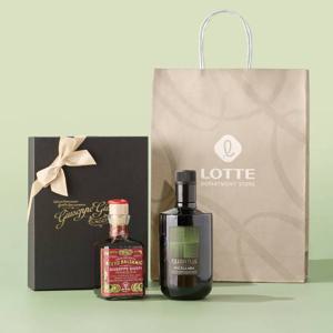 [구스토이탈리아][주세페주스티]3메달 큐 발사믹식초+[쿠아르투스] 올리브오일 500ml 세트