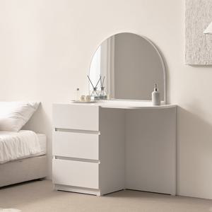 보루네오 마르체 모어 E0 라운드 콘솔 화장대 세트 BHS023C (착불)