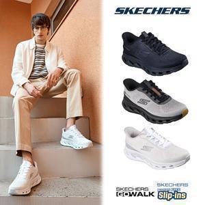 스케쳐스 26SS 최신상 남성용 고워크 글라이드 슬립인스 워킹화