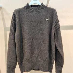 라티움 HC34 신축성좋은 리본브로치 탈부착 로리 반목니트스웨터 T2543SW02