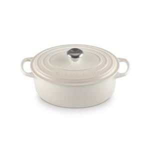 [르크루제]시그니처 타원형냄비23cm-머랭