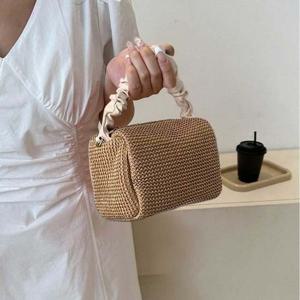 여자 바캉스 여름 휴가 코디 토트 라탄 백 가방