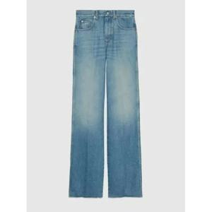 (명품) 구찌 데님 스트레이트 팬츠 764349 XDC