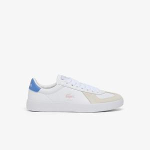 [라코스테공식] 여성 Baseshot Pro 레더 스니커즈 RZ0174W56G WO2