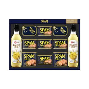CJ제일제당 복합S호 선물세트 1박스(4세트) 스팸 카놀라유 식용유 복합 설 추석 명절 선물