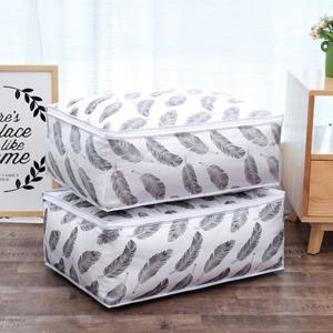 계절옷 정리 옷장 이불 정리 보관함 가방 나뭇잎