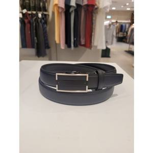 (FOFBE1106BK) 포체 남성 메탈블랙버클 소가죽  자동벨트