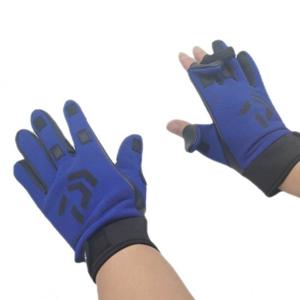 조절 손가락 겨울철용 WINTER 피싱 낚시장갑 BLUE