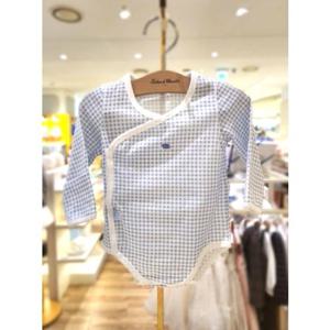 [타티네쇼콜라]B엘체크배냇슈트 (2025년 SS신상)봄 여름 출산 용품 신생아 TNOMNG02UB