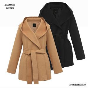 [미니멈]MD 울캐시미어 후드 하프 코트 MD MYDGHH9760_CJ