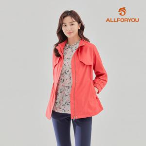 [올포유] [모델착장] 여성 덧장 날개 중기장 사파리 점퍼 ALFRL2121-500