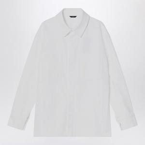 펜디 화이트 코튼 데님 셔츠 FW1321AUAH F0QA0