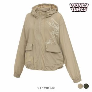 [스팍스]여성 벅스버니 아트웍 후드 바람막이 점퍼 SP1LJB016