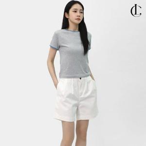 엘케이트 여자 반바지 여름바지 데일리 모던 코튼 숏팬츠 LPP041