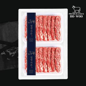 [호우] 호주산 프리미엄 GF등급 블랙앵거스 LA갈비 선물세트 4kg