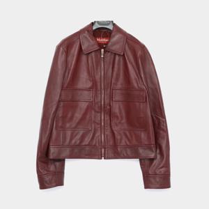 막스마라 카라 레더 여성 자켓 2526446011 001 NEPET