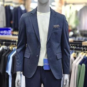 런던포그 세이브존04 저지 린트 셋업 네이비 자켓 ZJFJS301