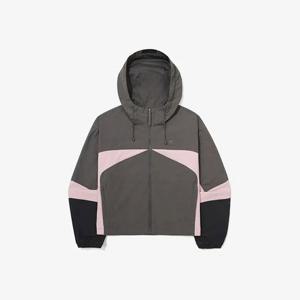 M 휠라바람막이 KQC FS2JKG3153F-BCF 컬러 블록 후드 바람막이(여성)