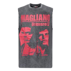 디스퀘어드2 민소매 티셔츠 S71GD1592 S21600 814 Grey