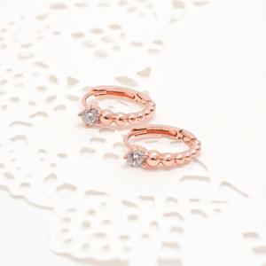 오팔하우스 14k 민볼 원터치 귀걸이 OPKYE7187